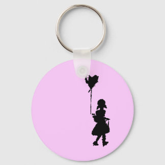 walk your heart keychain