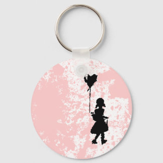 walk your heart keychain