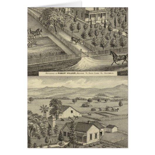 Walker, Ball residences Cards (Front)