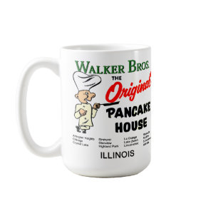 Walker Bros. Illinois, The Original Pancake House. Coffee Mug