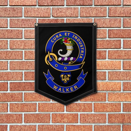 Walker Clan Badge Banner  Pennant