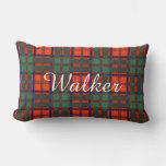 Walker Clan Plaid Scottish Kilt Tartan Lumbar Pillow at Zazzle