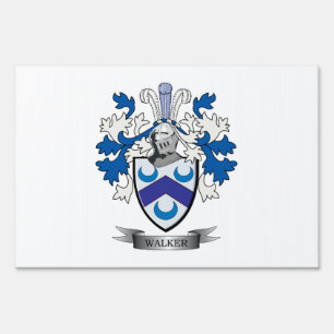 Walker Coat of Arms Sign