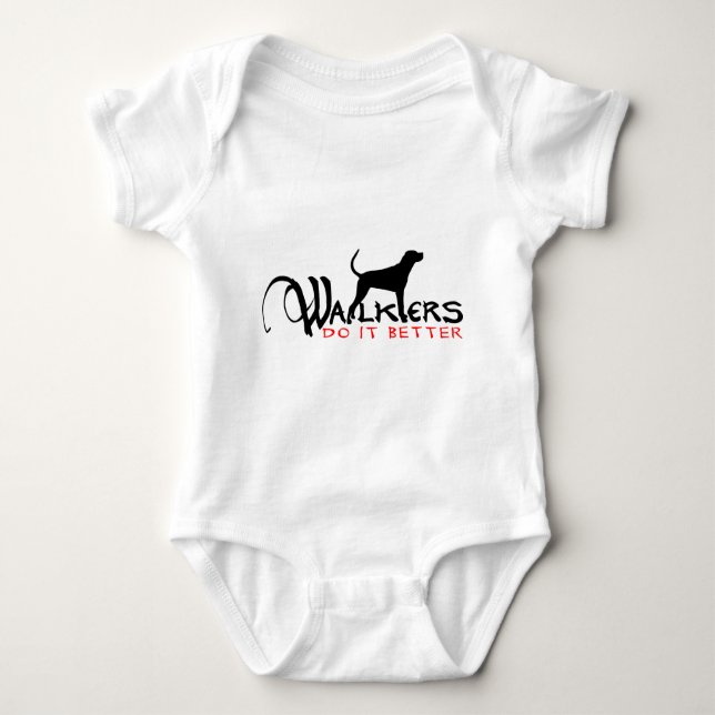 WALKER COON HOUND BABY BODYSUIT (Front)