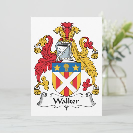 Walker Family Crest (Standing Front)