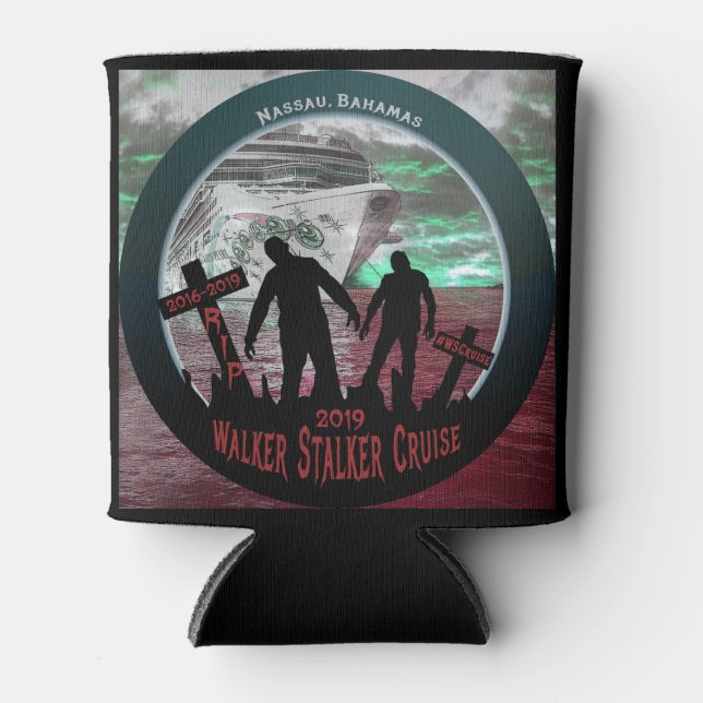 Walker Stalker Cruise 2019 Can Cooler (Front)