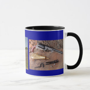 walker stilllife and revolvers in action. mug