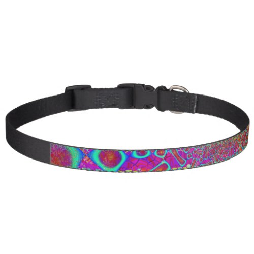 Walkin On Sun Shine Psychedelic 3D Pet Collar