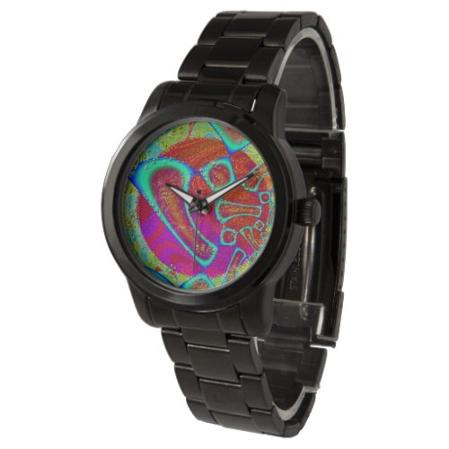 Walkin On Sun Shine Psychedelic 3D Watch