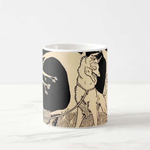 Walking a Dead Dog Coffee Mug