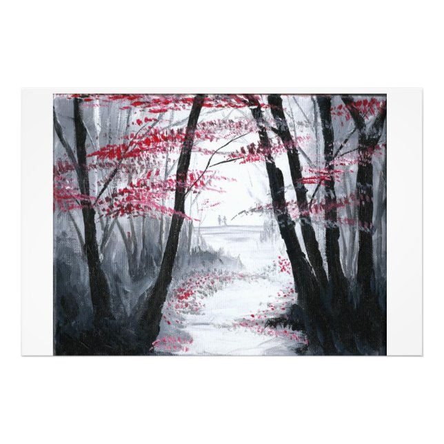 Walking Alone Together Photo Print (Front)