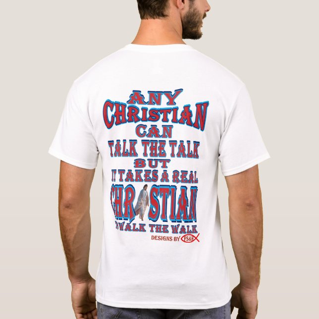 Walking and Talking T-Shirt (Back)