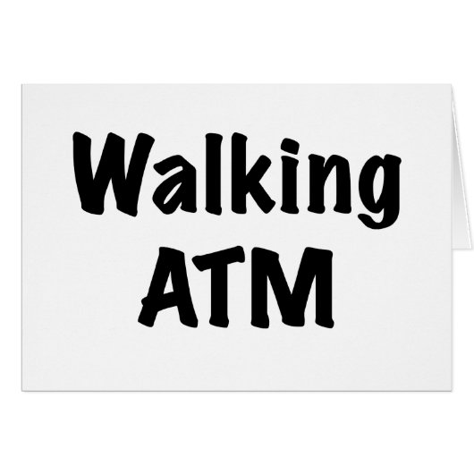 Walking ATM Cards (Front Horizontal)