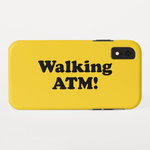 Walking ATM iPhone XR Case