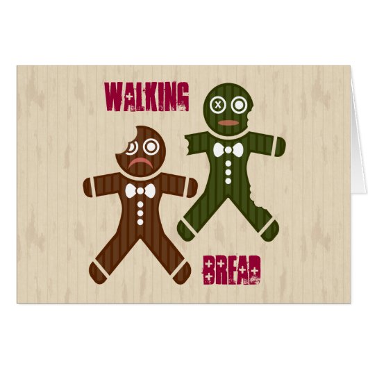 Walking Bread Cards (Front Horizontal)
