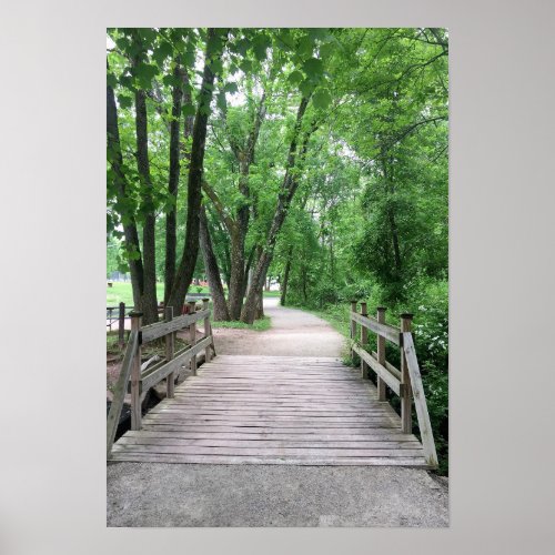 Walking Bridge Poster