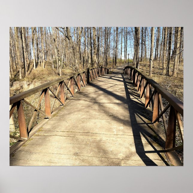 Walking Bridge Poster (Front)