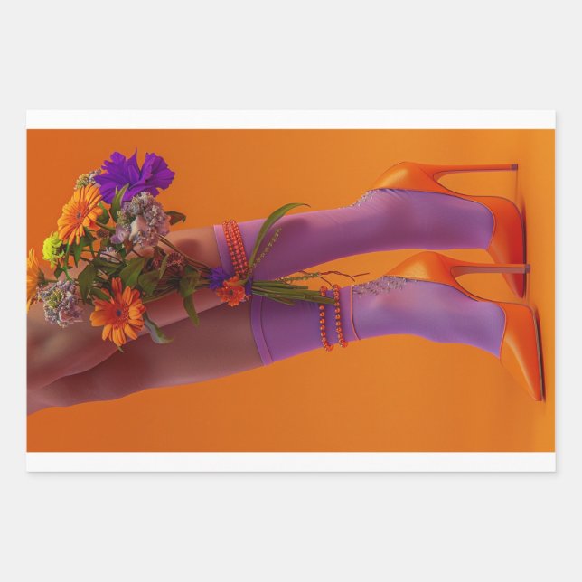 Walking By Faith2 Wrapping Paper Sheets (Front 3)