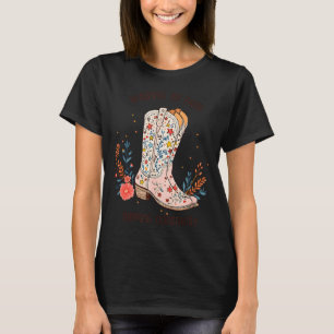 Walking By Faith Tripng Constantly Christian Weste T-Shirt