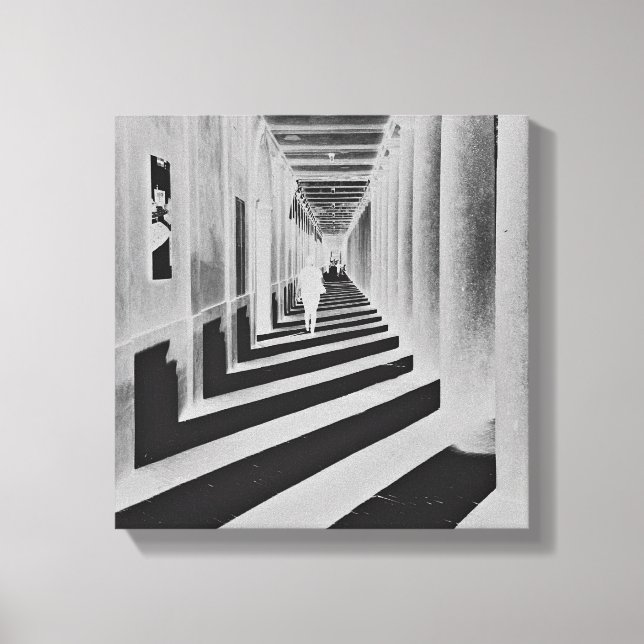 Walking Canvas Print (Front)
