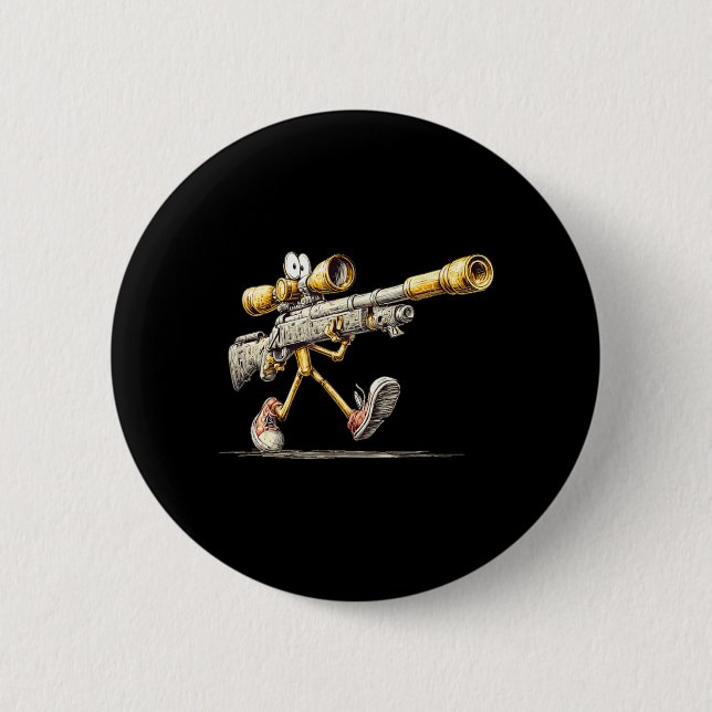 Walking Costume for Precision Lovers Button (Front)