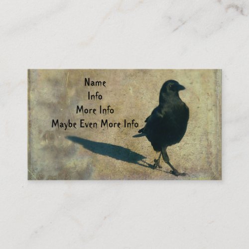 Walking Crow Business Card