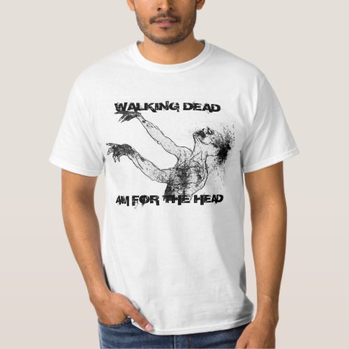 Walking Dead Aim for the Head T_Shirt