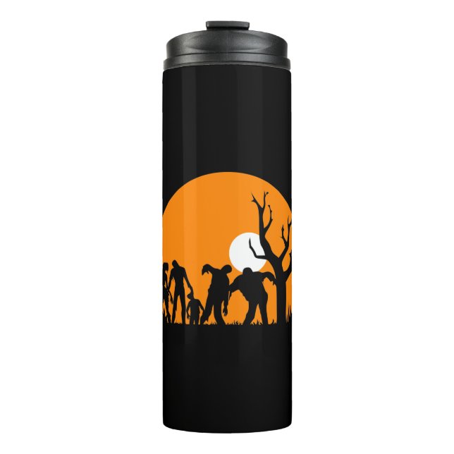Walking Dead Silhouette Thermal Tumbler (Front)