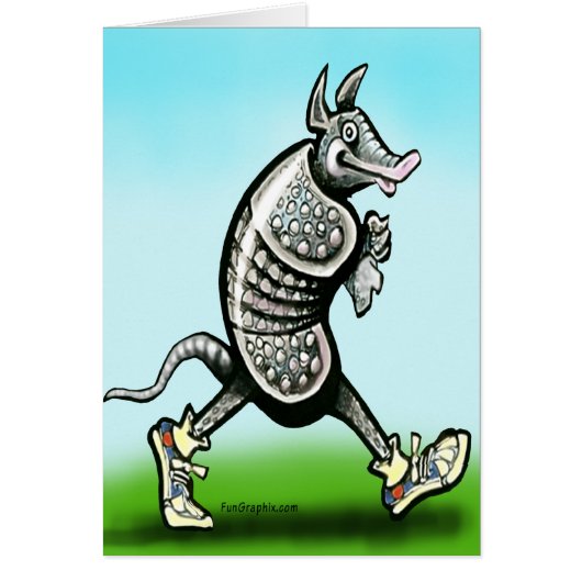 Walking Dillo Cards (Front)