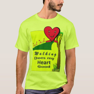 Walking Does My Heart Good T-Shirt