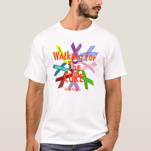 Walking For The CURE T_Shirt