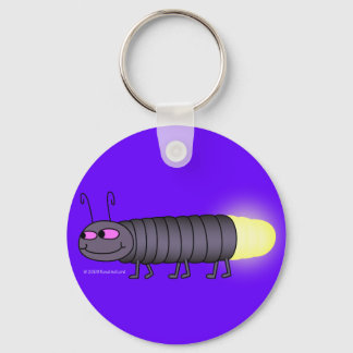 Walking Glowworm Keychain