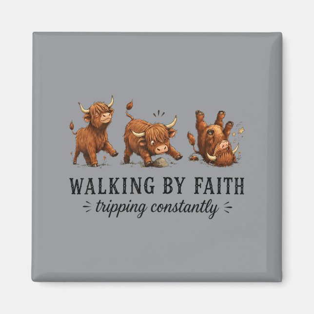 Walking Graphic Magnet (Front)