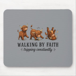 Walking Graphic Mouse Pad