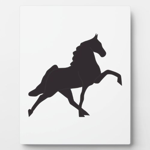 Walking Horse Silhouette Plaque