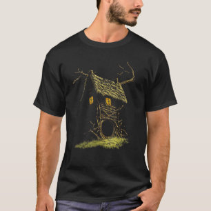 Walking House on Chicken Legs Slavic folklore Baba T-Shirt