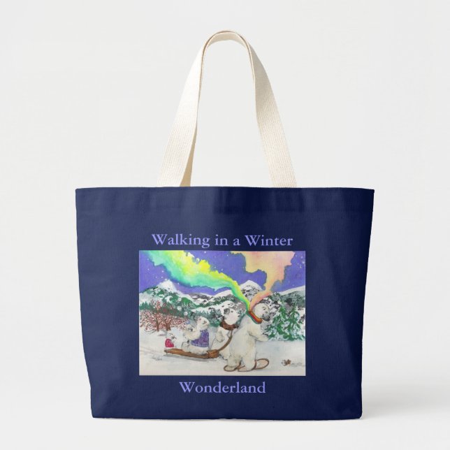Walking in a Winter Wonderland Tote (Front)