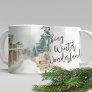 Walking in a Winter Wonderland Winter Landscape Coffee Mug