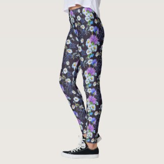 Walking In Daisies Leggings