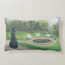 Walking in the Garden Fantasy Art