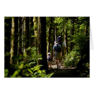 Walking in the woods cards
