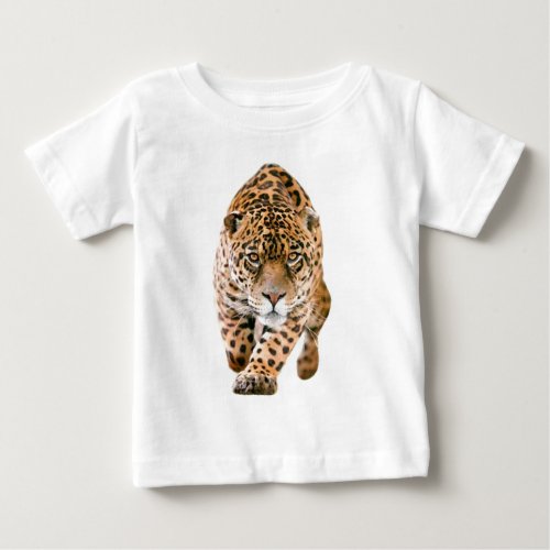 Walking Jaguar Eyes Baby T_Shirt