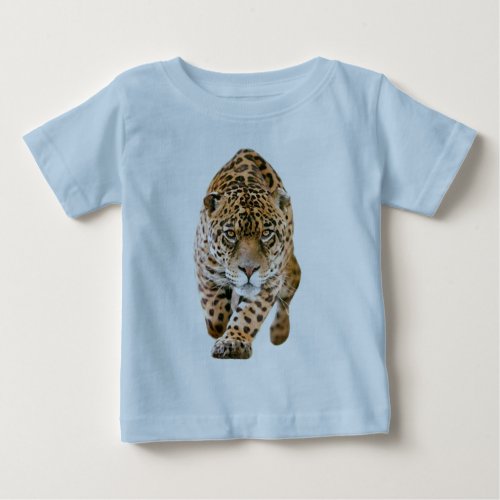 Walking Jaguar Eyes Baby T_Shirt