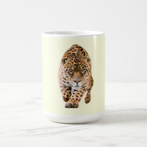 Walking Jaguar Eyes Coffee Mug