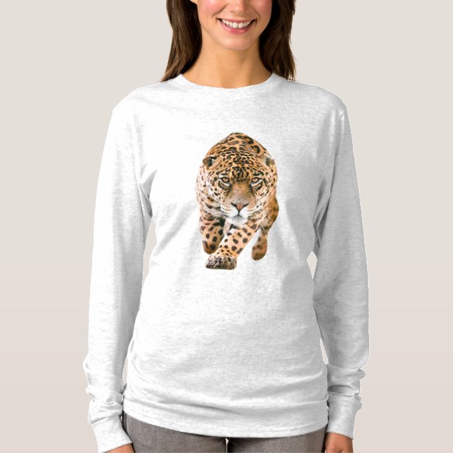 Walking Jaguar Eyes T-Shirt (Front)