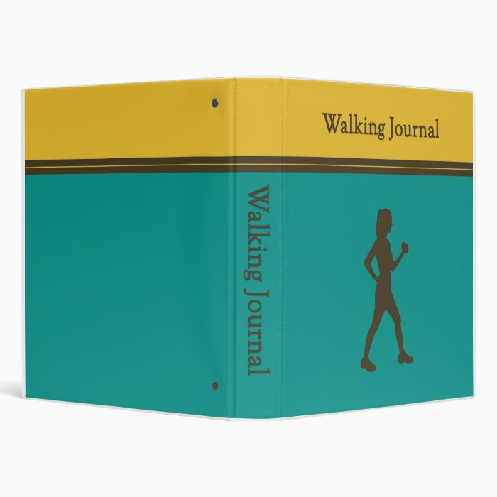 Walking Journal Vinyl Binders