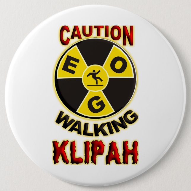 Walking Klipah Button (Front)
