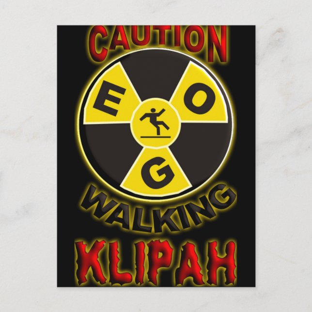 Walking Klipah Postcard (Front)