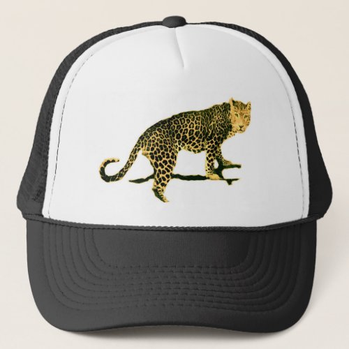 Walking Leopard Trucker Hat