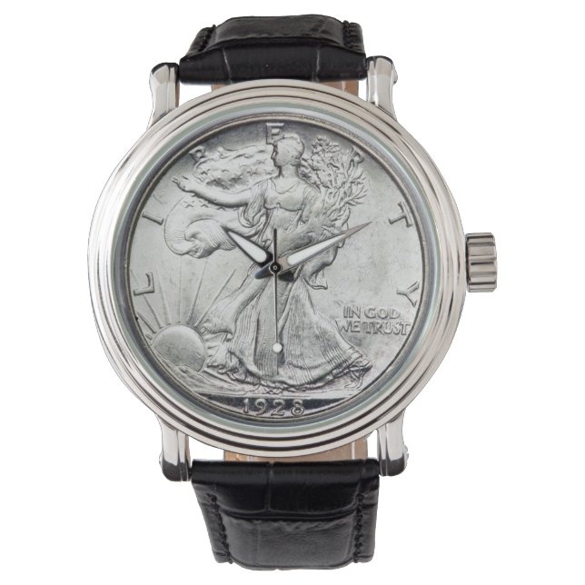 Walking Liberty Half Dollar Watch (Front)